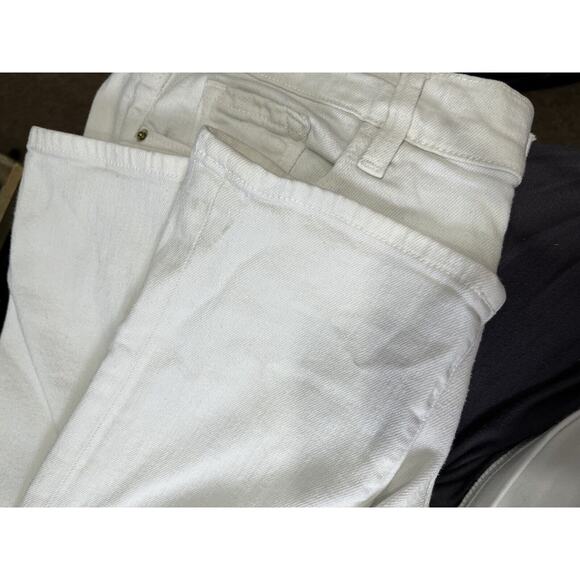 Frame Womens Tailored Boyfriend Le Garcon Blanc Straight White Jeans size 29 - Picture 10 of 16